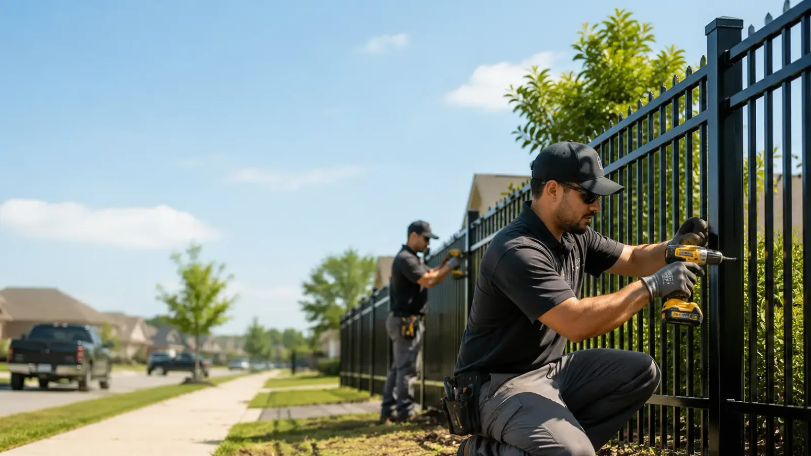 Metal Fence Installation in Leicester, NY